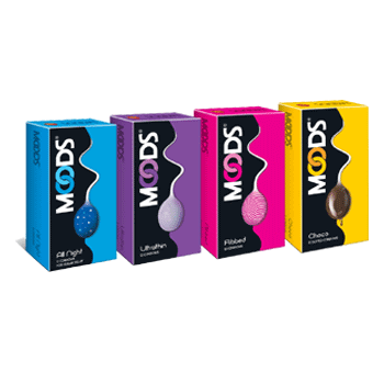 Combo of MOODS Allnight 12s + Ultrathin 12s + ribbed 12s + Choco 12s