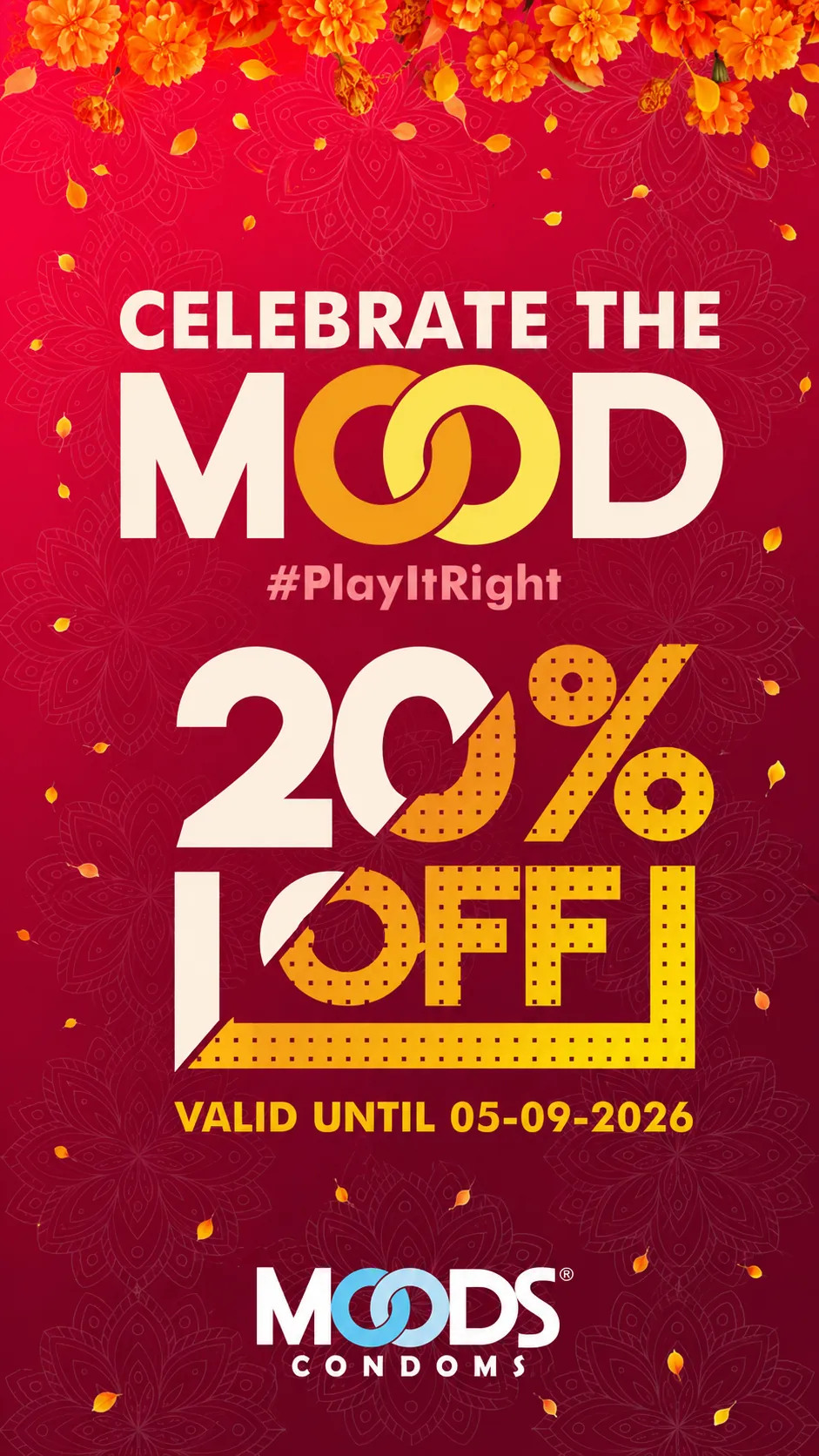 Celebrate the Mood - 20% off, valid until 05-09-2026
